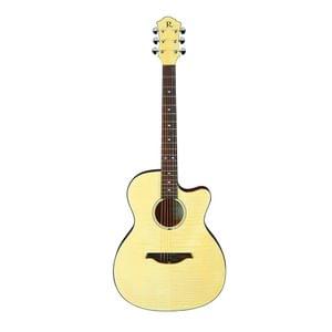 BC Rich R3 BCR3N Natural Finish Acoustic Electric Guitar